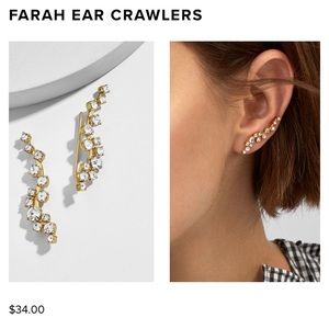 Baublebar~  NWT ear crawlers